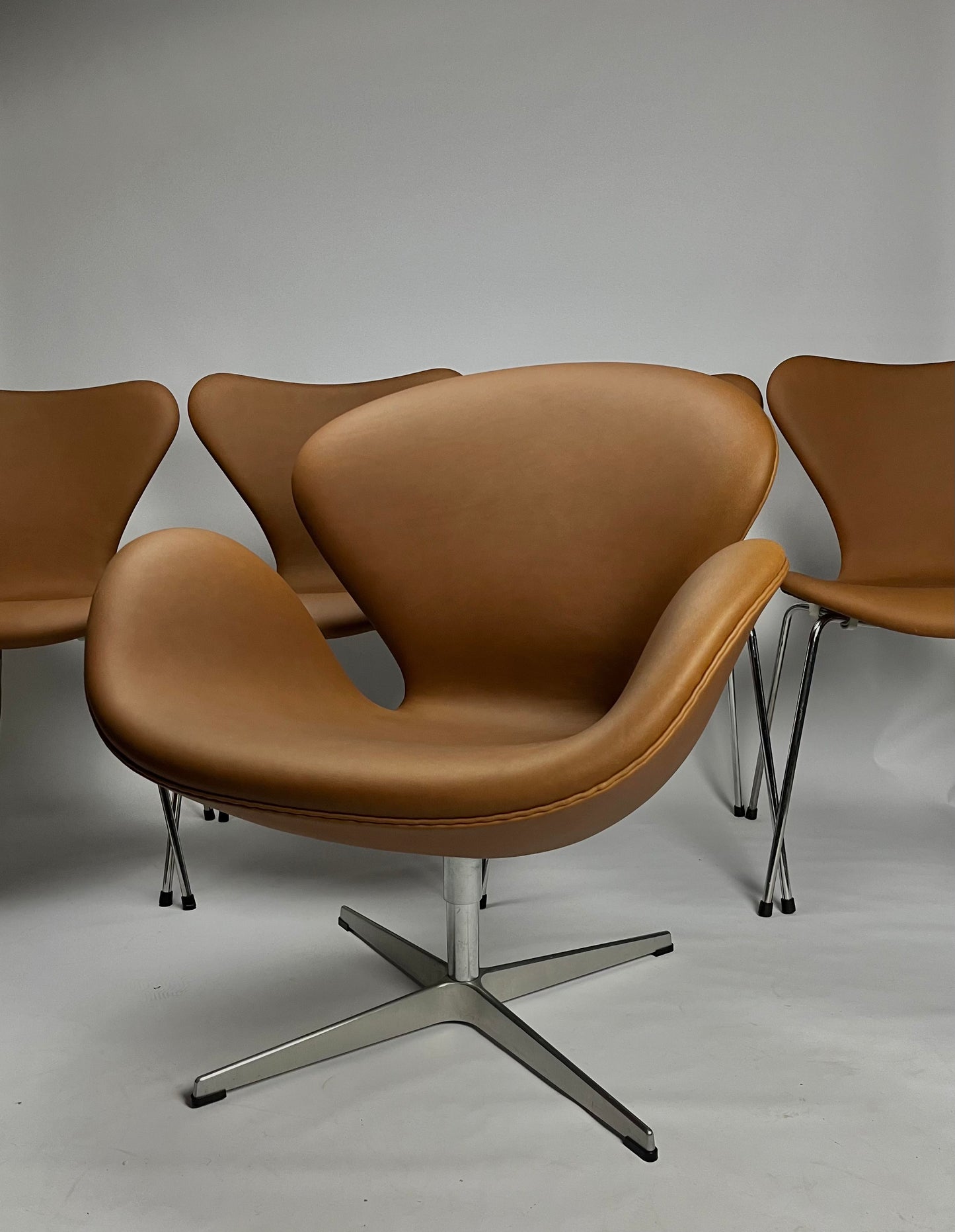 Arne Jacobsen, The Seven / Elegance Hazelnut